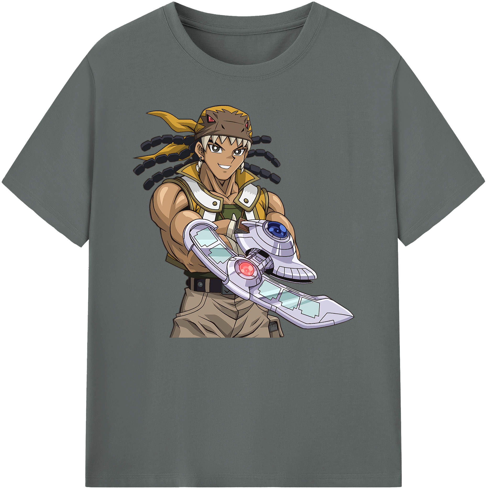 （画像用） 遊☆戯☆王 Yu-Gi-Oh! 綿100％ メンズ半袖Tシャツ｜肌触りやわらか＆通気性